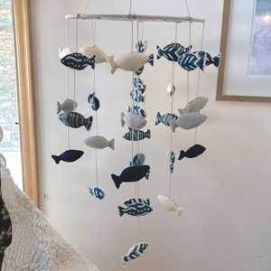 Fiona Walker England fish mobile